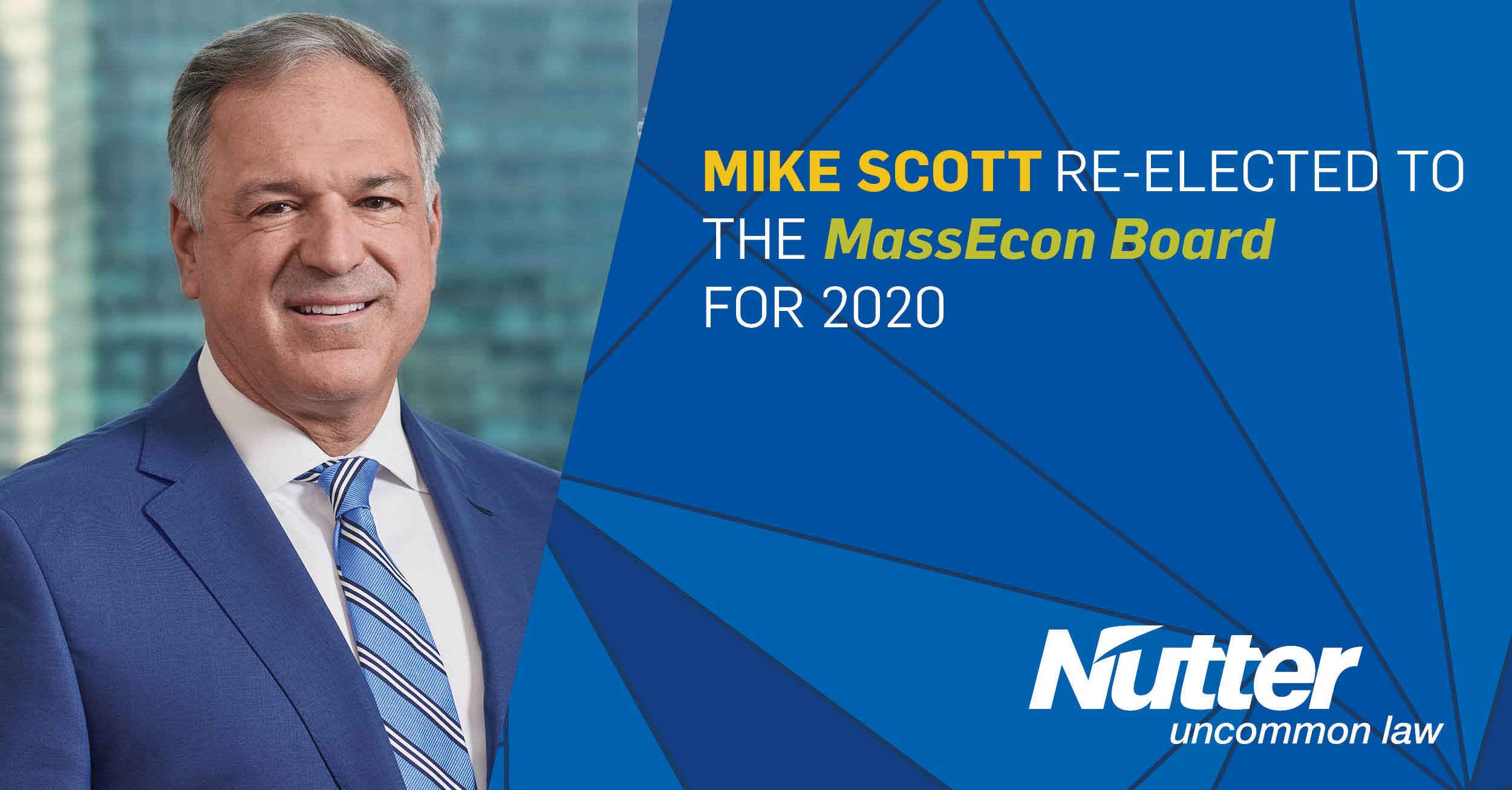 Mike Scott Re-Elected to the MassEcon Board for 2020 ...