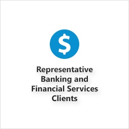 Representative Banking and Financial Services Clients