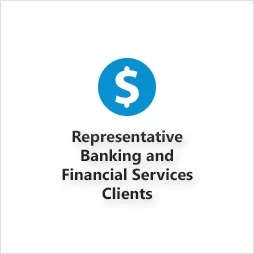 Representative Banking and Financial Services Clients